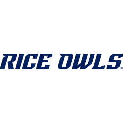 Rice Owls Wordmark Logo 2017 - Present